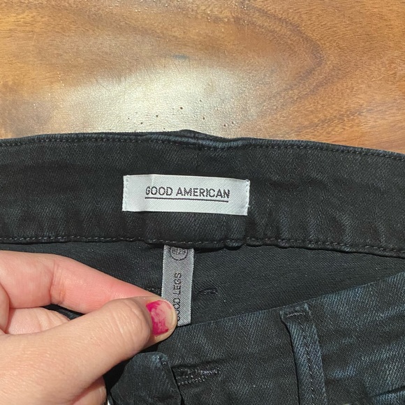 Black Good American Jeans - Picture 2 of 5